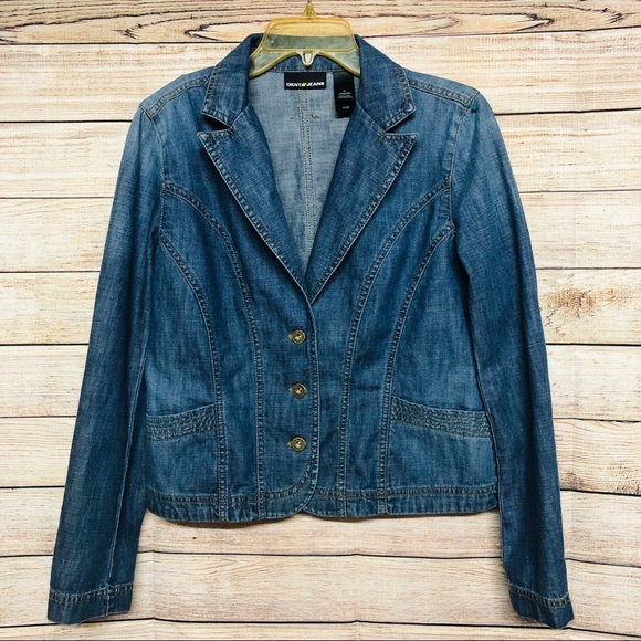 dkny jeans coat